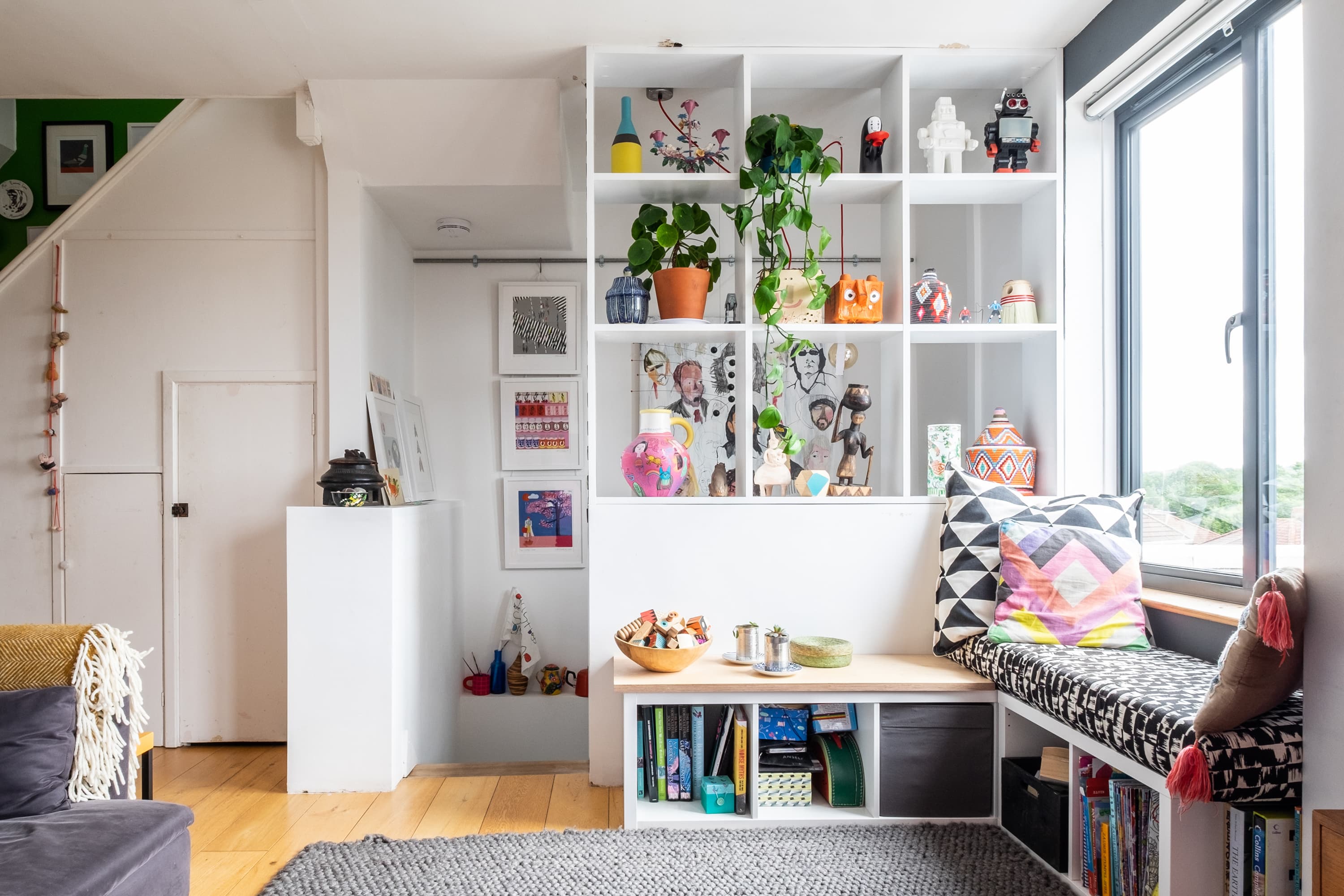 Room dividing on sale shelving units